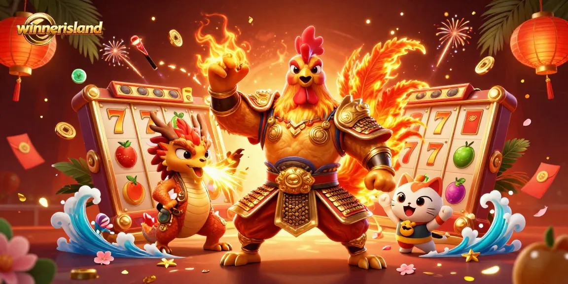 Spin the reels at winnerisland with mesmerizing visuals, embodying fortune and excitement in gaming.